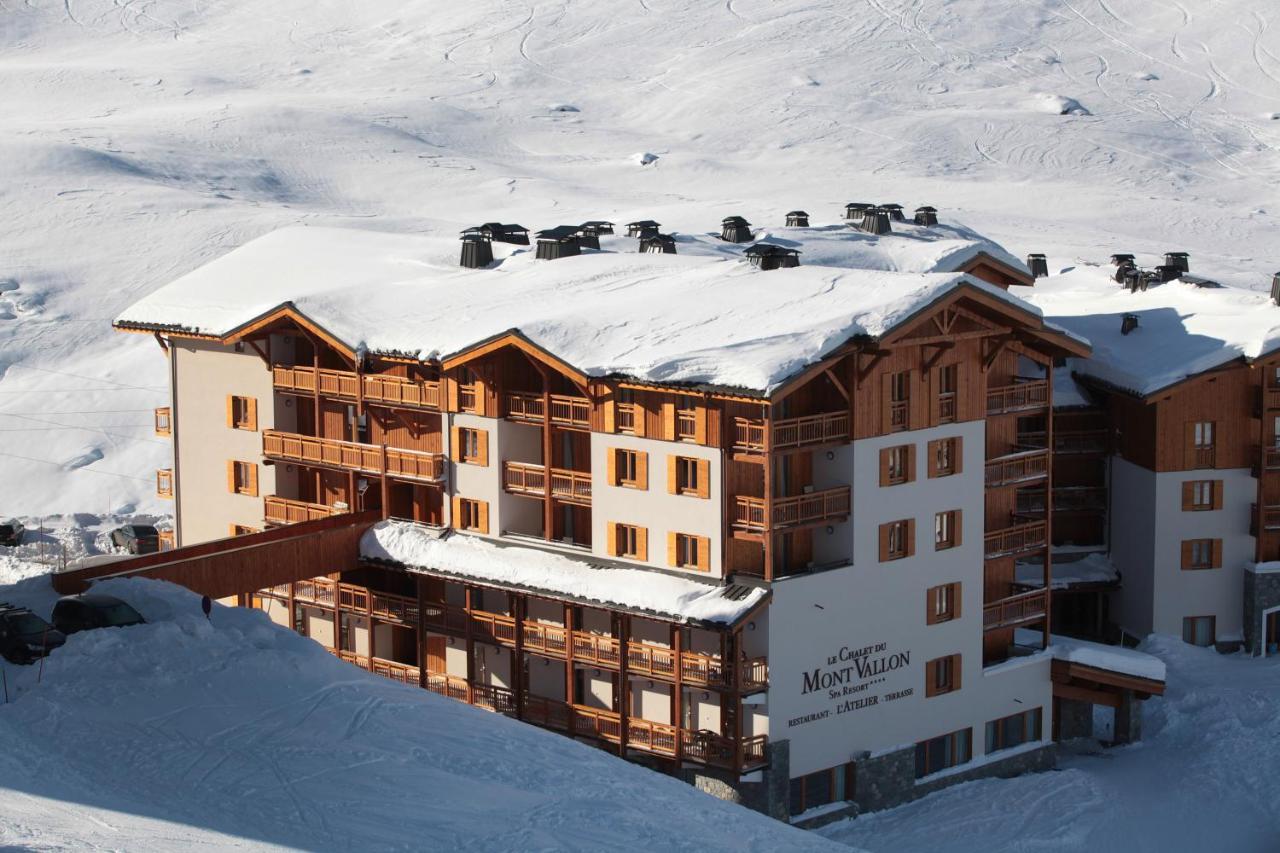 Residence Le Chalet Du Mont Vallon Saint-Martin-de-Belleville Dış mekan fotoğraf