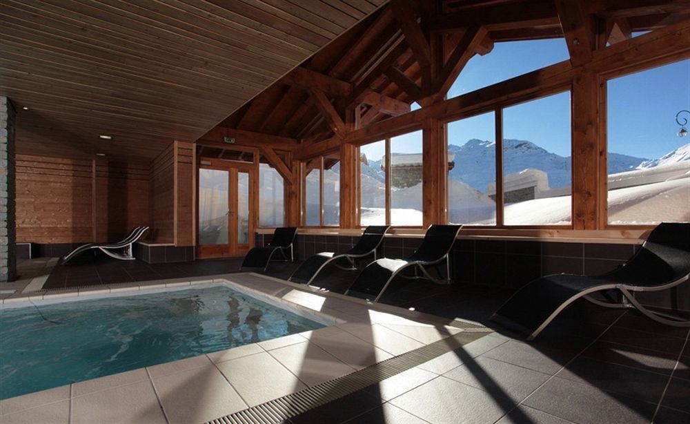 Residence Le Chalet Du Mont Vallon Saint-Martin-de-Belleville Dış mekan fotoğraf